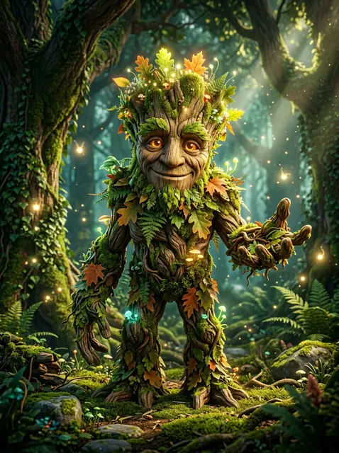 Leshy, a barátságos erdei őrző